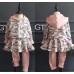 CO0174 เสื้อกันหนาวเด็กผู้หญิง เสื้อคลุมแขนยาวพร้อมฮู้ด + กางเกงกระโปรงขายาว ลายคิตตี้ (2ชิ้น) S.100