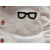 BO0365T ชุดเด็กผู้ชายออกงาน เสื้อเชิ๊ตแขนยาวสีขาว หูกระต่ายแดง กางเกงขายาวสีเทา (3ชิ้น) 