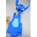 SW0147 ชุดว่ายน้ำเด็กแฟนซีแขนกุดแบบบอดี้สูท ลายสติชท์ Stitch พร้อมหมวกว่ายน้ำ (2ชิ้น) S.90