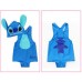 SW0147 ชุดว่ายน้ำเด็กแฟนซีแขนกุดแบบบอดี้สูท ลายสติชท์ Stitch พร้อมหมวกว่ายน้ำ (2ชิ้น) S.90