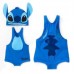 SW0147 ชุดว่ายน้ำเด็กแฟนซีแขนกุดแบบบอดี้สูท ลายสติชท์ Stitch พร้อมหมวกว่ายน้ำ (2ชิ้น) S.90