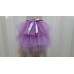 LE0384 กระโปรงเด็กผู้หญิง ปอมๆ เชียร์ TUTU ติดโบว์ขอบเอว ไซส์ L อายุ 5-8 ปี (เลือกสี)