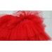 LE0384 กระโปรงเด็กผู้หญิง ปอมๆ เชียร์ TUTU ติดโบว์ขอบเอว ไซส์ L อายุ 5-8 ปี (เลือกสี)