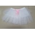 LE0384 กระโปรงเด็กผู้หญิง ปอมๆ เชียร์ TUTU ติดโบว์ขอบเอว ไซส์ L อายุ 5-8 ปี (เลือกสี)