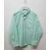 BO0661 เสื้อเชิ๊ตเด็กผู้ชาย แขนยาวคอปกติดกระดุม แต่งกระเป๋า สีเขียวมิ้นท์