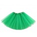 LE0413 กระโปรงสุ่มเด็กผู้หญิง 3 ชั้น แบบไม่มีซับใน สีพื้น ขนาดฟรีไซส์ 