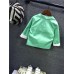 CO0133 เสื้อคลุมเด็ก /เสื้อสูทเด็ก / เสื้อแจ๊คเก็ต เด็กผู้ชาย ออกงาน แขนยาวลายจุด สีเขียว S.110