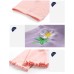 LE0330กางเกงเลคกิ้งเด็กผู้หญิง ขายาว ปักลายดอกไม้ สีม่วง 