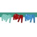 BO0608 ชุดสูทเด็กผู้ชายออกงาน เสื้อคลุมสูทแขนยาว สีฟ้าเข้ม (1ชิ้น) S.130