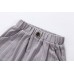 BO0595 ชุดสูทเด็กผู้ชาย เสื้อสูท+ หูกระต่าย + กางเกงขายาวลายทางสีเทา (3ชิ้น) 