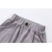 BO0595 ชุดสูทเด็กผู้ชาย เสื้อสูท+ หูกระต่าย + กางเกงขายาวลายทางสีเทา (3ชิ้น) 