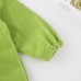 IT0270 ถุงนอนเด็กแบบซิปหน้า แบบหนา ลายถั่วลันเตา สีเขียว 