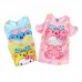 GI1378 เสื้อเด็กผู้หญิง คอกลมเปิดไหล่ คิตตี้ใส่ชุดหมี สีชมพู S.110