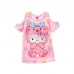 GI1378 เสื้อเด็กผู้หญิง คอกลมเปิดไหล่ คิตตี้ใส่ชุดหมี สีชมพู S.110