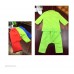 BO0339 ชุดเด็กผู้ชายออกงาน เสื้อสูทแขนสามส่วน และกางเกงขาสามส่วน สีเขียวตองอ่อน (2ชิ้น)