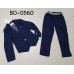 BO0560 ชุดสูทเด็กผู้ชายเด็กโต เสื้อสูทแขนยาว และกางเกงขายาว สีกรมท่า (2ชิ้น)