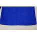 BO0642 ชุดสูทเด็กผู้ชายออกงาน เสื้อคลุมสูทแขนยาว และกางเกงขายาว ลายตารางสีน้ำเงิน (2ชิ้น) S.110/130