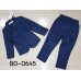 BO0645 ชุดสูทเด็กผู้ชายออกงาน เสื้อคลุมสูทแขนยาว และกางเกงขายาว ลายทางสีกรมท่า (2ชิ้น) 