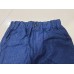 BO06453 ชุดสูทเด็กผู้ชายออกงาน เสื้อคลุมสูทแขนยาว กั๊ก และกางเกงขายาว ลายทางสีน้ำเงิน (3ชิ้น) S.140