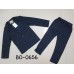 BO0656 ชุดสูทเด็กผู้ชายออกงาน เสื้อคลุมสูทแขนยาว และกางเกงขายาว ลายตารางสีกรมท่า (2ชิ้น) 