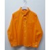 BO0664 เสื้อเชิ๊ตเด็กผู้ชาย แขนยาวคอปกติดกระดุม แต่งกระเป๋า สีส้ม