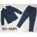 BO0689 ชุดสูทเด็กผู้ชายออกงาน เสื้อคลุมสูทแขนยาว และกางเกงขายาว สีโทนสีกรมท่าเกือบดำ (2ชิ้น)