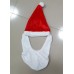 BS0773 ชุดบอดี้สูทแฟนซีเด็ก แขนยาว ซานตาครอสน้อย พร้อมเคราและหมวก ฉลองคริสมาสต์นี้ (3ชิ้น)