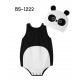 BS1222 ชุดบอดี้สูทเด็ก แฟนซีสัตว์น้อย แขนกุด ขาเว้า พร้อมหมวกพี่แพนด้า (2ชิ้น) S.90