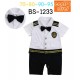 BS1233 ชุดบอดี้สูทนักบินเด็ก แฟนซีในเครื่องแบบจิ๋ว S.90/95