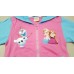 CO0159 เสื้อกันหนาวเด็ก แขนยาวซิปหน้าพร้อมฮู้ด ลาย Frozen สีชมพูฟ้า S.100