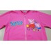 CO0190 เสื้อกันหนาวเด็ก ซิปหน้า แขนยาว พร้อมฮู้ด ลาย Peppa Pig สีชมพูเข้ม 