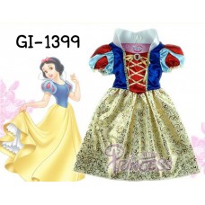 GI1399 ชุดเดรสเด็กผู้หญิงแฟนซี คอตั้งเจ้าหญิงสโนไวท์ S.110