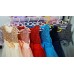 GI1016A ชุดราตรีเด็กผู้หญิงใส่ออกงานแขนกุดช่วงบนปักเลื่อม แต่งดอกไม้ที่เอว สีฟ้า (2ชิ้น) S.160
