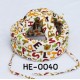 HE0040 หมวกกันน็อคเด็ก หมวกกันกระแทกเด็ก สีครีมลาย A-Z หลากสี (45-60cm)