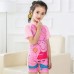 SW0182 ชุดว่ายน้ำเด็กผู้ชาย แบบบอดี้สูท แขนขาสั้น ลาย Peppa Pig 