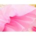 LE0353 กระโปรงเด็กผู้หญิง ด้านในกระโปรงใส่กลีบกุหลาบหลากสี สีชมพู S.90