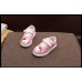 SH0188 รองเท้าพื้นยางเด็กผู้หญิง เชือกหลอกสายคาดเส้นเดียว ลายคิตตี้ (มีกล่อง)