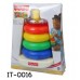 it0016 ห่วงวงกลมปลอกเขย่า Fisher-Price สีรุ้ง 5 ชั้น