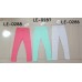 LE0288 เล็คกิ้งเด็กผู้หญิงขายาว สีเรียบๆ สีแดงอมส้ม S.130/150