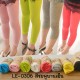 LE0306 เล็คกิ้งเด็กผู้หญิงขายาว ผ้านิ่มเด้ง สีชมพูบานเย็นเรียบๆ