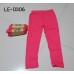 LE0306 เล็คกิ้งเด็กผู้หญิงขายาว ผ้านิ่มเด้ง สีชมพูบานเย็นเรียบๆ