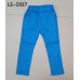 LE0327 กางเกงสกินนี่เด็กผู้ชาย ขายาว เอวยางยืด สีน้ำเงิน S.100/110
