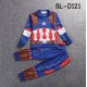 SL0121 ชุดแฟนซีเด็ก ชุดนอนเด็ก แขนยาวขายาว ลายซุปเปอร์ฮีโร่ กัปตันอเมริกา (2ชิ้น) S.120