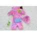 SW0158 ชุดว่ายน้ำเด็กผู้หญิง แบบบอดี้สูท แขนขาสั้น ลาย Peppa Pig พร้อมหมวกว่ายน้ำ สีชมพู (2ชิ้น) S.110/120
