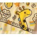 BS0948 ชุดบอดี้สูทเด็ก แขนสั้น ลายยีราฟ สีเหลือง S.80