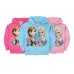 CO0191 เสื้อกันหนาวเด็ก ซิปหน้า แขนยาว พร้อมฮู้ด ลายเจ้าหญิง Frozen สีฟ้า 