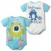 BS0895 ชุดบอดี้สูทดิสนีย์ แขนสั้น ขาเว้า ลายไมค์ Mike by Monsters, Inc. 