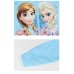 CO0191 เสื้อกันหนาวเด็ก ซิปหน้า แขนยาว พร้อมฮู้ด ลายเจ้าหญิง Frozen สีฟ้า 