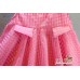 GI1145 ชุดเดรสเด็กผู้หญิง แขนกุด แต่งกระเป๋า สีชมพูบานเย็น S.120/130
