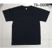 TS0008 เสื้อยืดเด็ก คอกลม สีดำล้วน